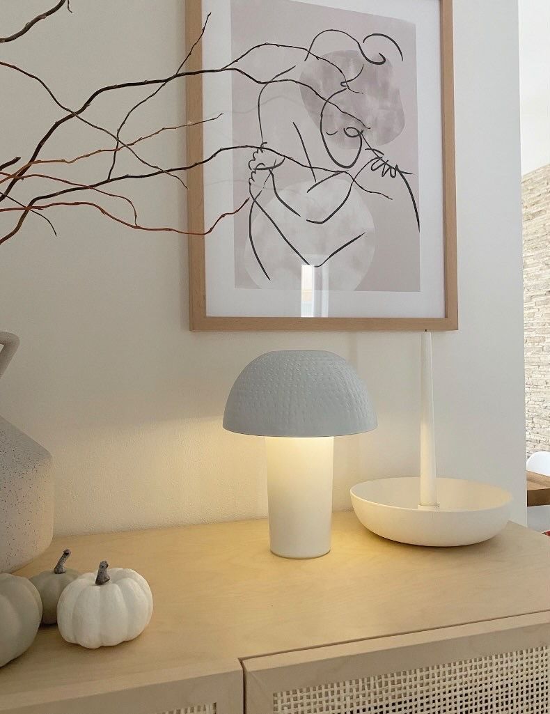 Mushroom lamps - 17 tips to help you decorate with this trendy