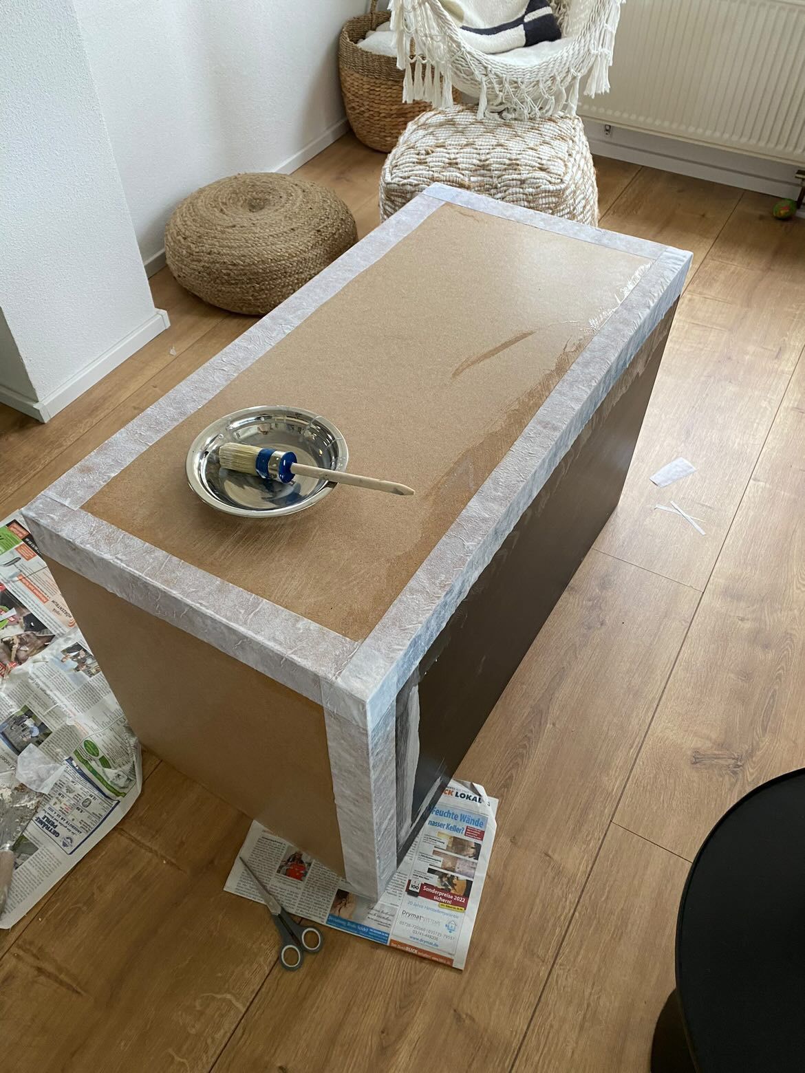 How to Turn an Ikea Lack Table into a Stylish Coffee Table