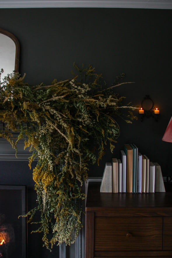 Create a Sustainable Garland From Backyard Finds