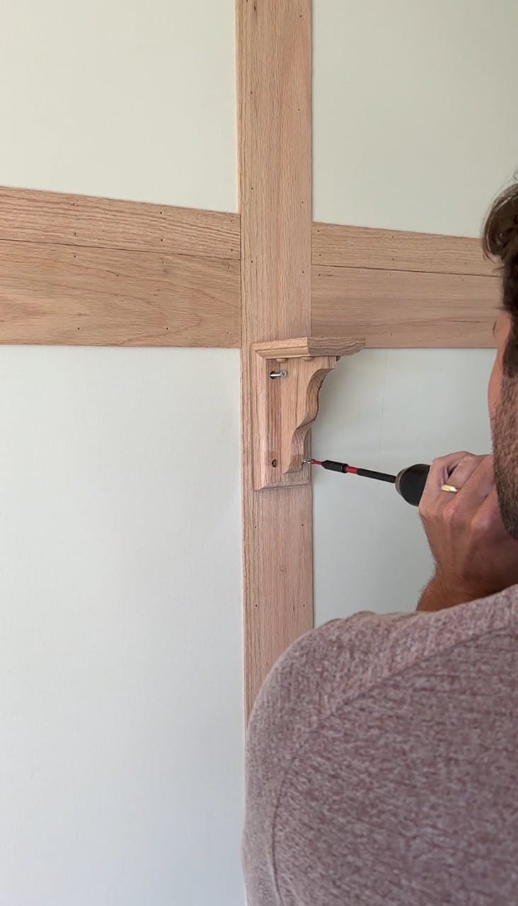 DIY Wainscoting Accent Wall