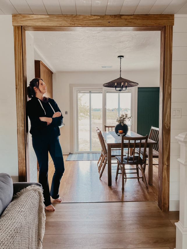 DIY Craftsman-Style Doorway