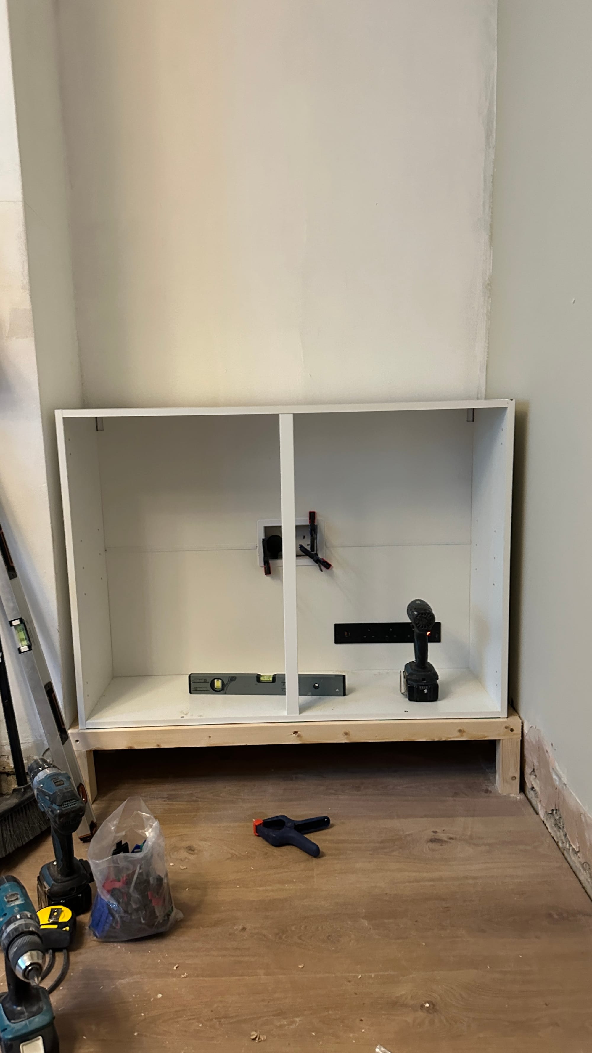 How to Build a DIY Alcove Cabinet