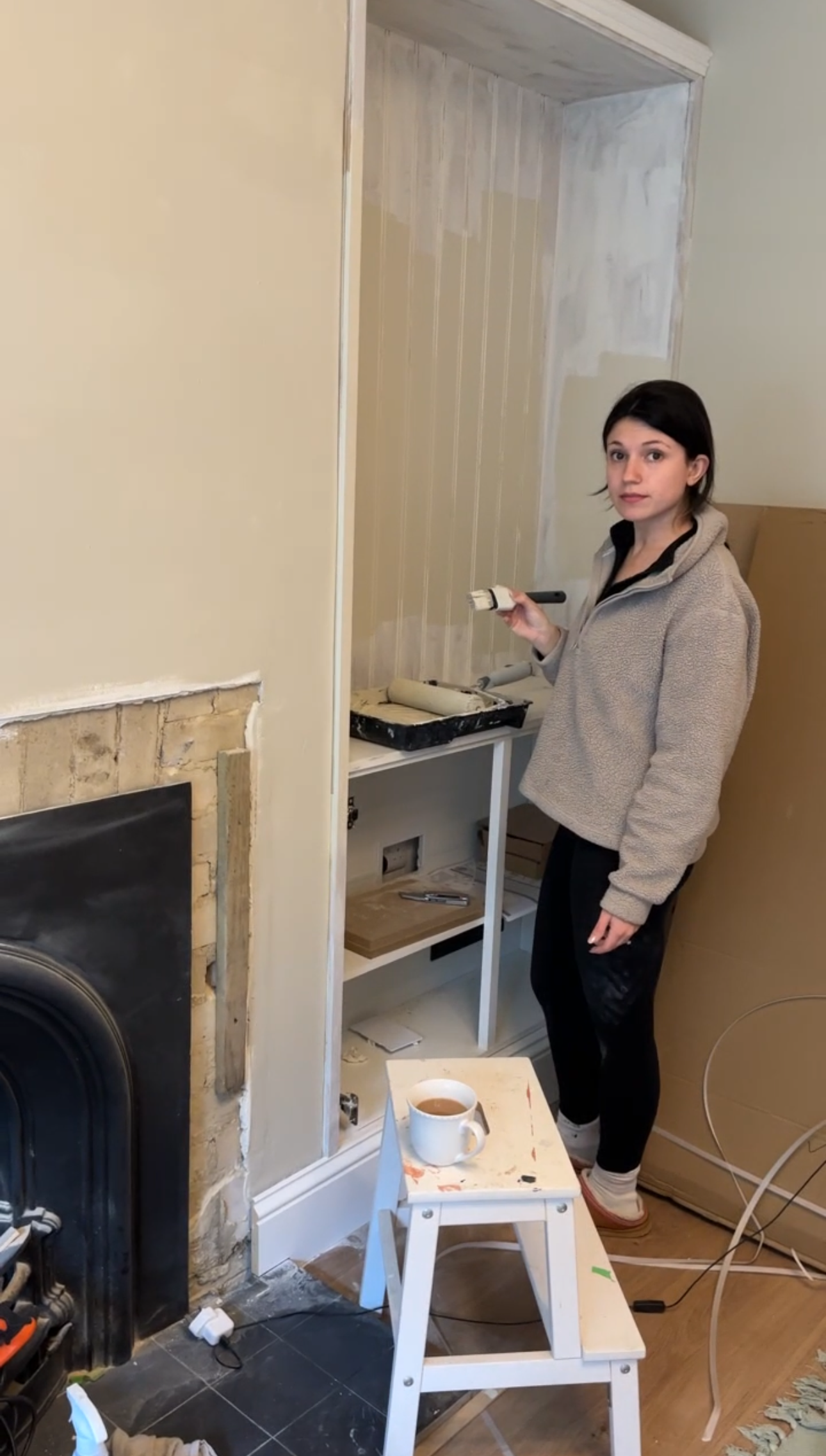 How to Build a DIY Alcove Cabinet