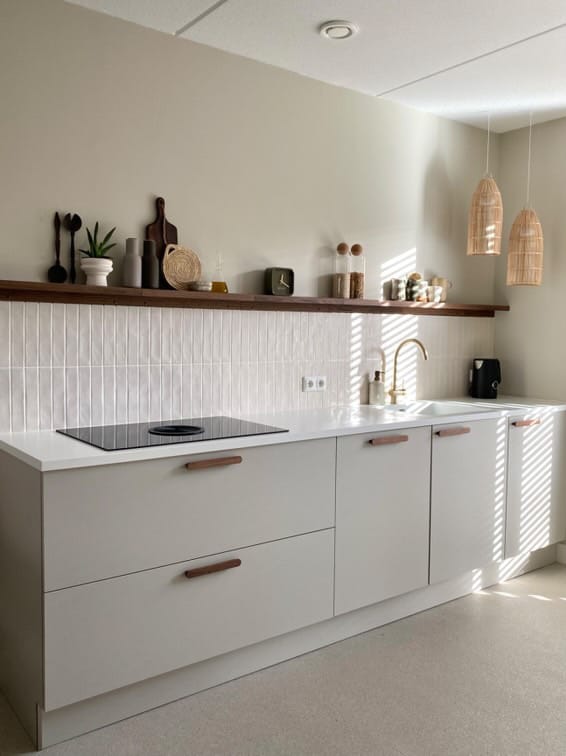 Upgrade your Kitchen with Ikea Mosslanda Shelf