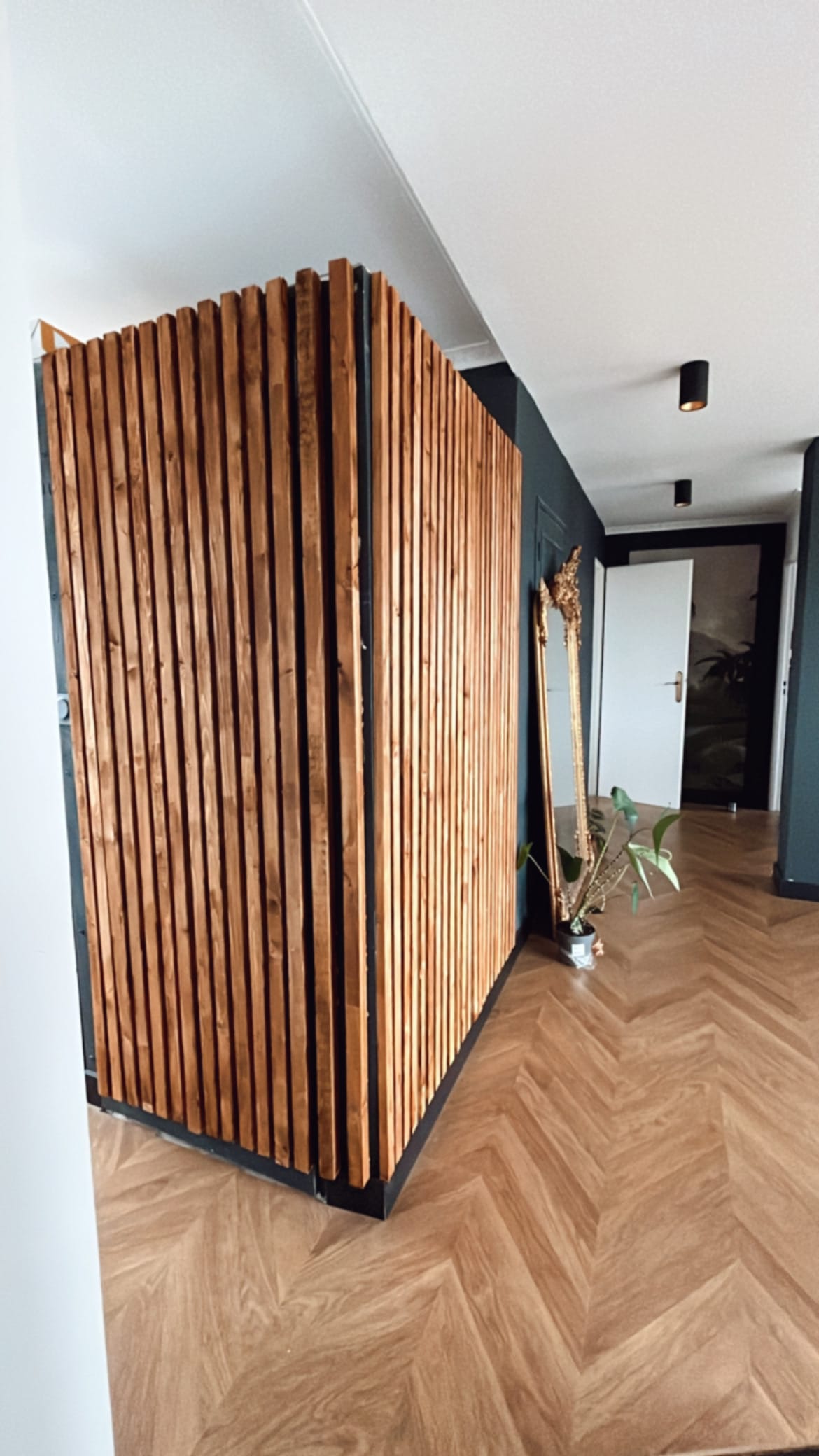 How to DIY a Hidden Slat Door