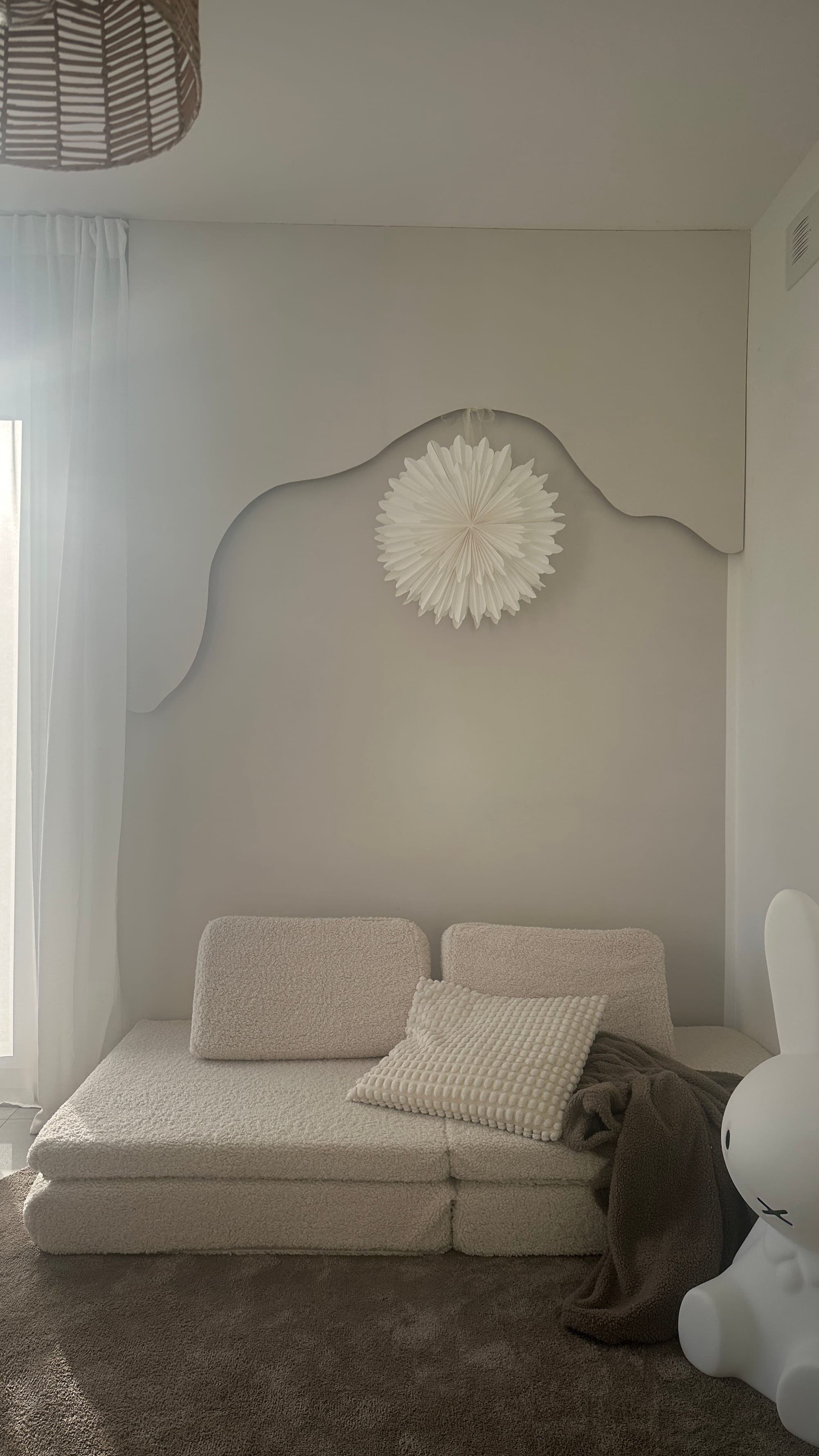 DIY Wavy MDF Panels Wall Design